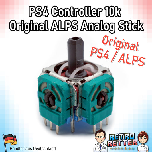 Original ALPS Analog-Stick für PS4 Controller mit 10k Potentiometer in schwarz -