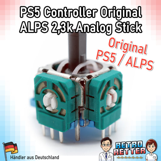 Original ALPS Analog-Stick für PS5 Controller - mit 2,3k Potentiometer -