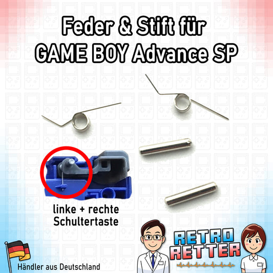 2x Feder & Stift für GBU SP Schultertasten Trigger