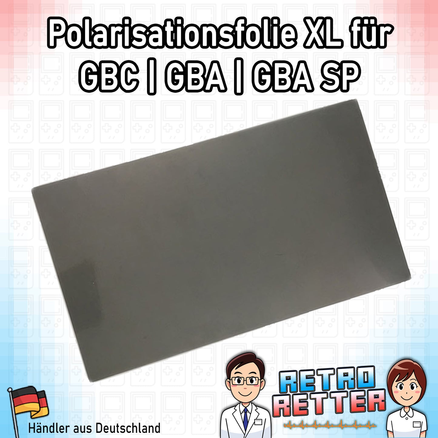 Display Polarisationsfolie / Polarisationsfilm für - GBU | GBC -