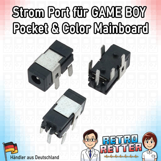 Netzteil Strom Anschluss Buchse für GAME BOY Pocket und GAME BOY Color