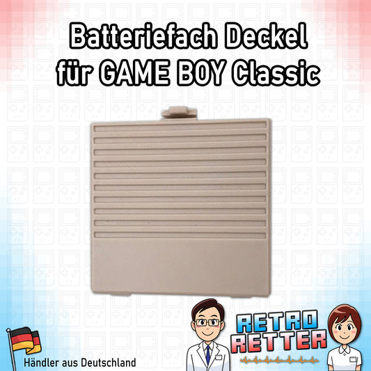 GAME BOY Classic Batteriedeckel - NEU Farbe: Grau