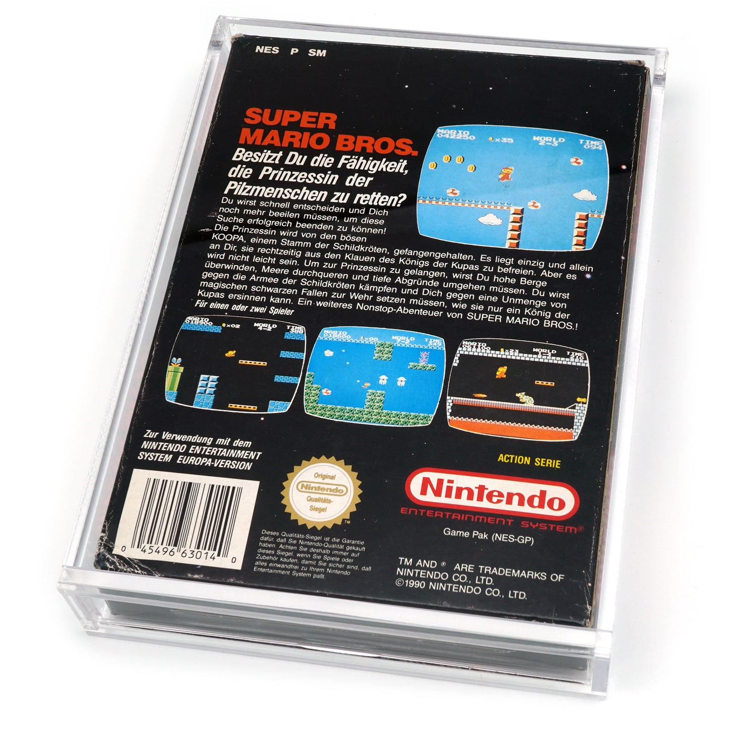 Acryl Case für Nintendo NES Spiele OVP