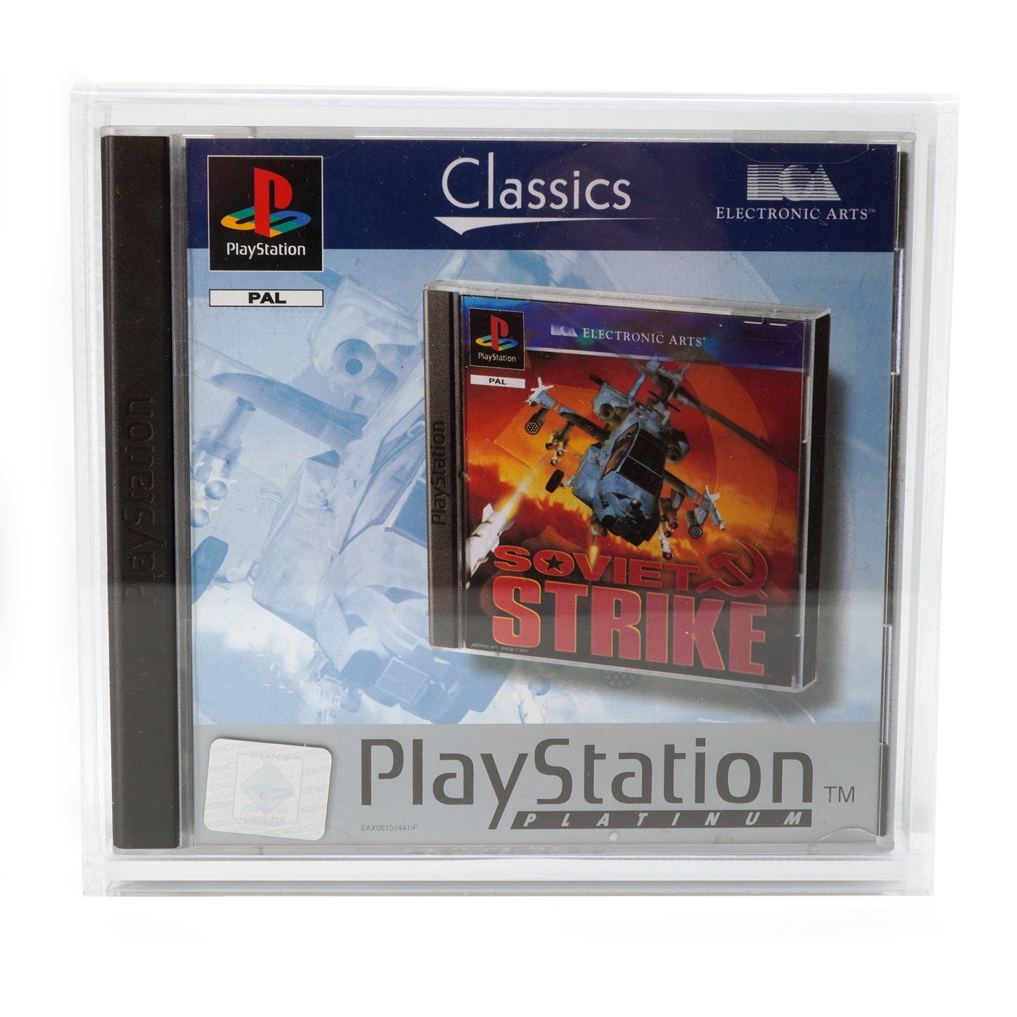 Acryl Case für Sony PS1 Spiele OVP