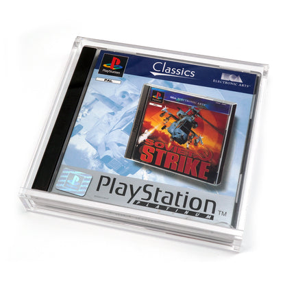 Acryl Case für Sony PS1 Spiele OVP