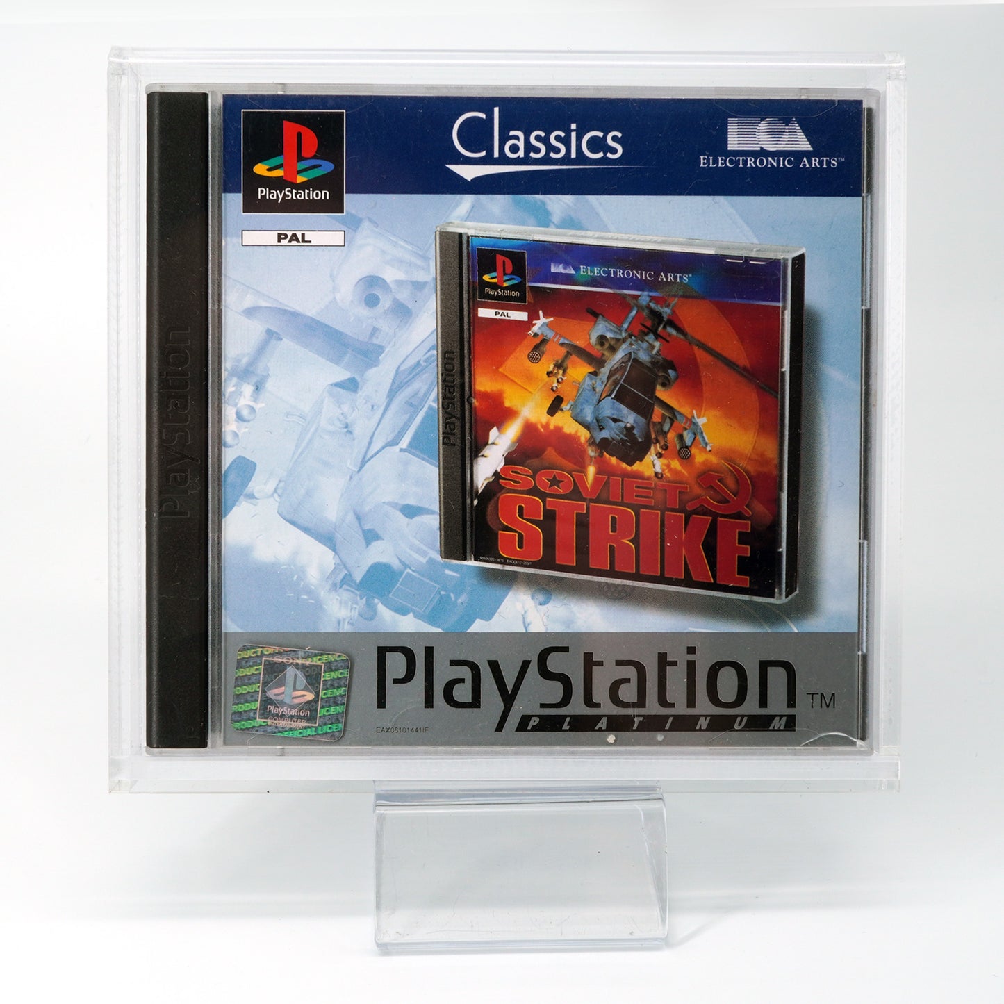 Acryl Case für Sony PS1 Spiele OVP