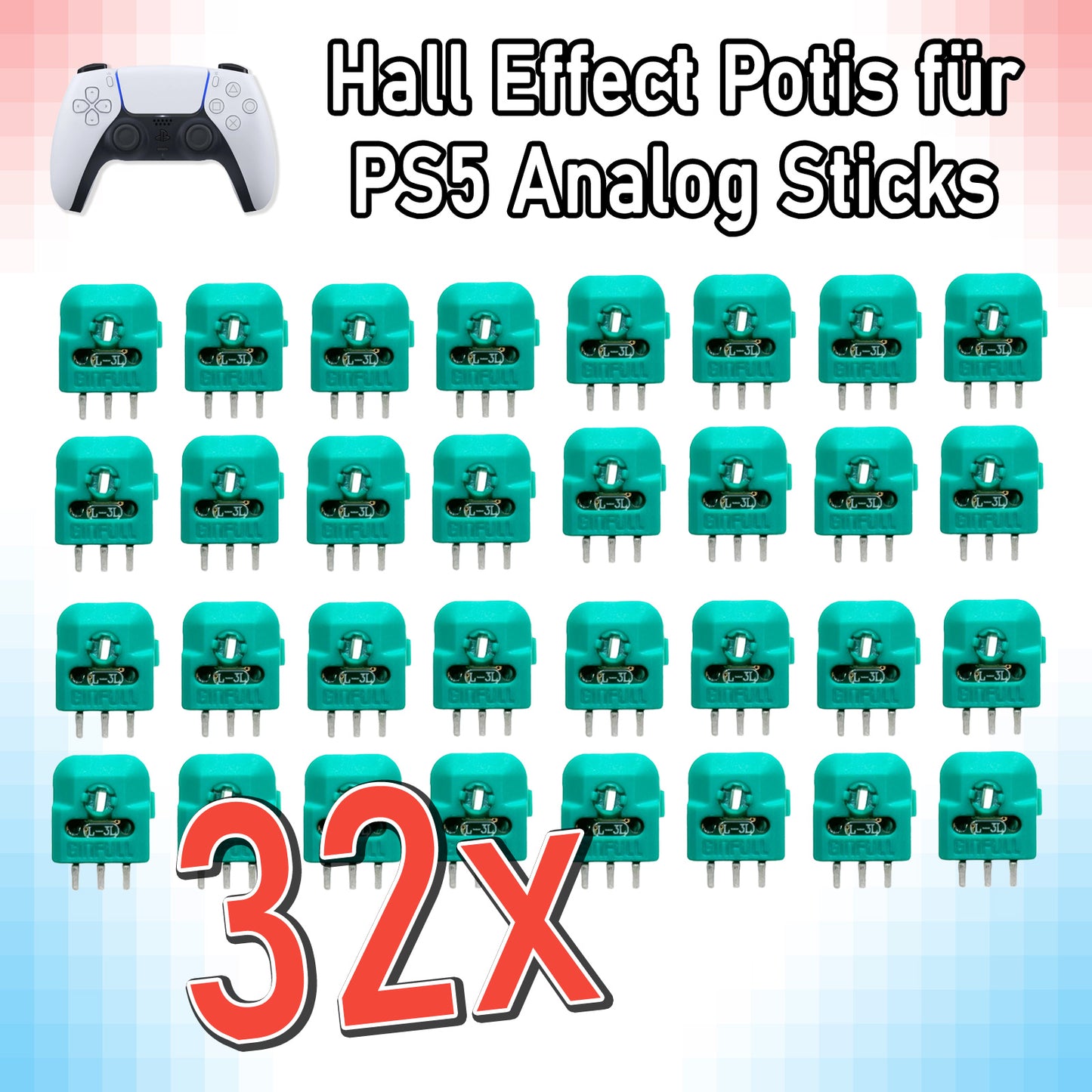 PS5 Hall Effect Potentiometer