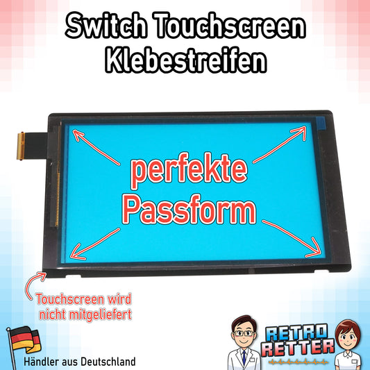 LCD Display Touchscreen Klebestreifen für Nintendo Switch Konsole (V1/V2)