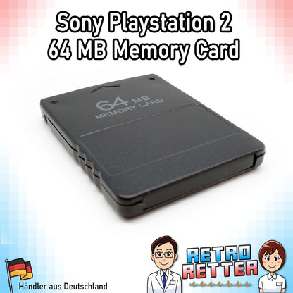 Spielstand Speicherkarte für Sony PlayStation 2 - 64 MB -