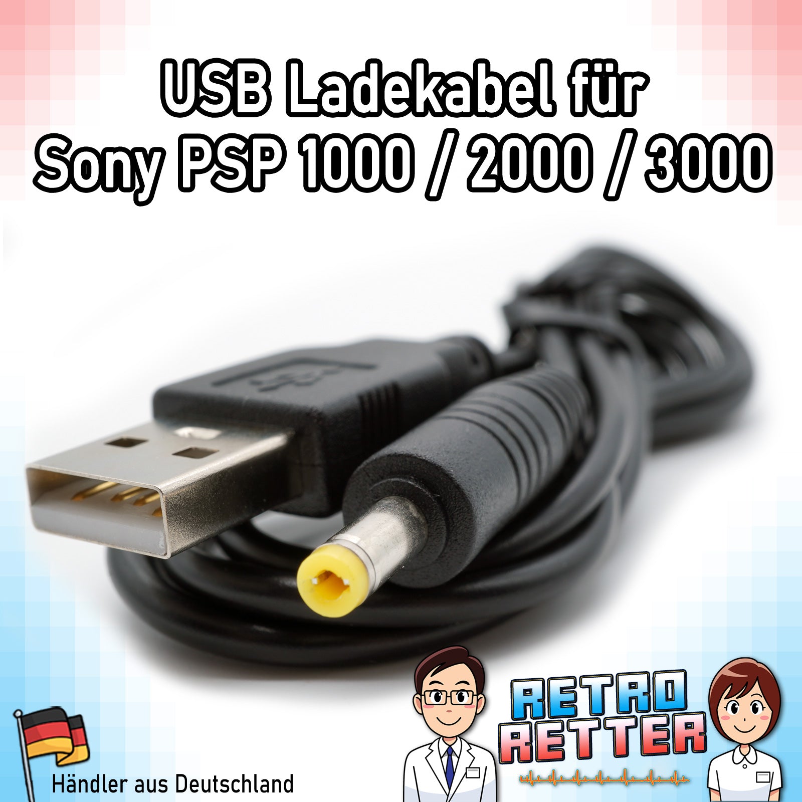 USB Ladekabel für Sony PSP