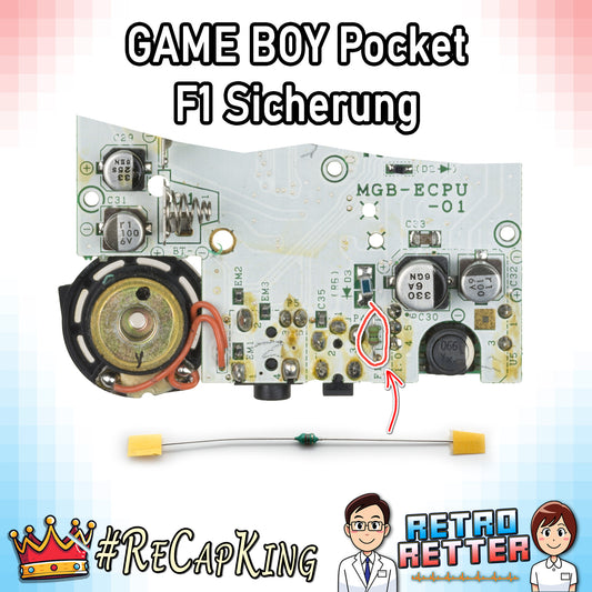 F1 Sicherung für GAME BOY Pocket Platine