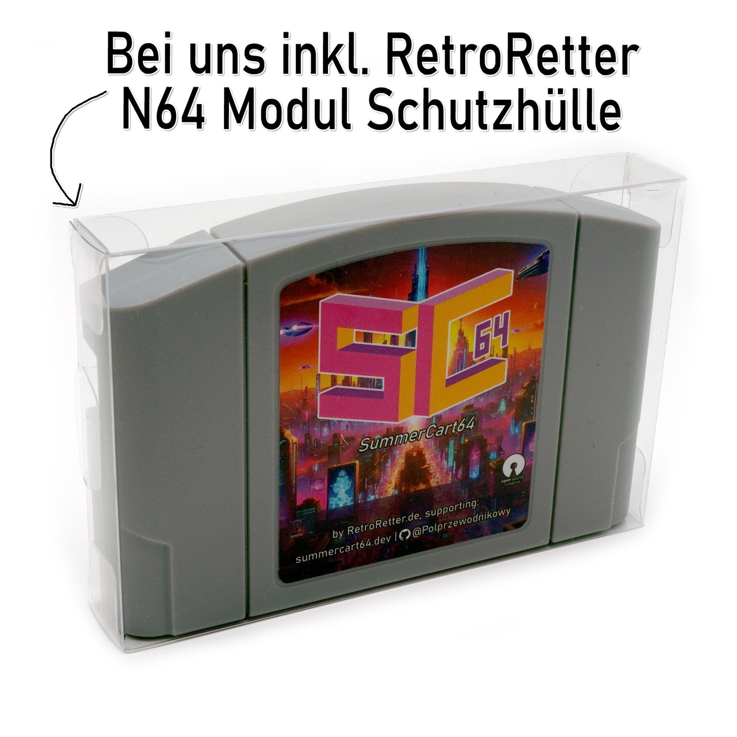 SummerCart64 V2.1 Spiele Flashcart für Nintendo 64