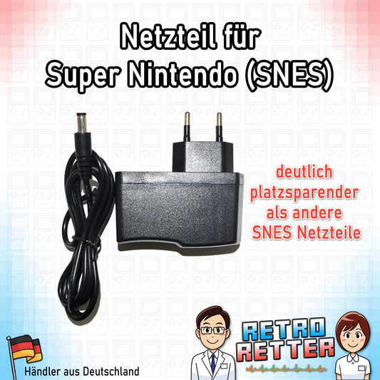 Netzteil für die Super Nintendo (SNES) Stromversorgung