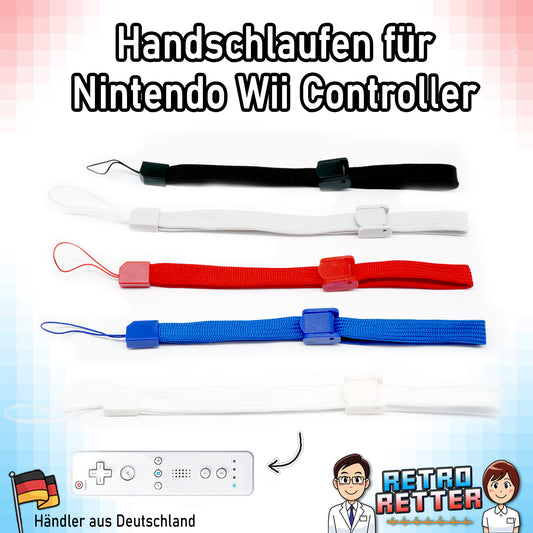 Verstellbare Handschlaufe für Nintndo Wii & Wii U Controller